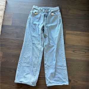 SLVRLAKE Light Blue Wide-Leg Jeans